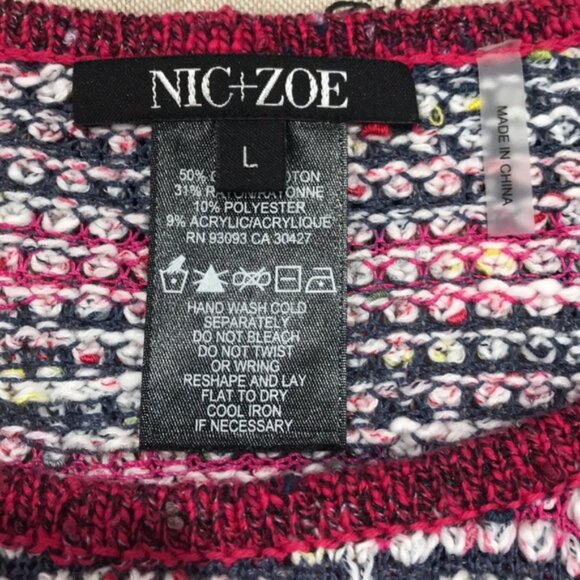 🎁 NIC+ZOE Telegraph Colorblock Sweater - Picture 7 of 7